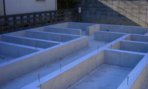 基礎工事完了