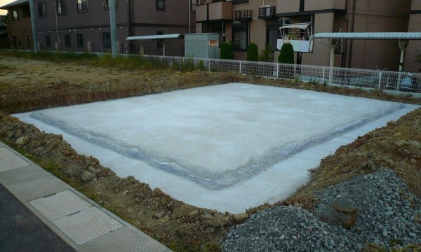 地盤改良工事完了