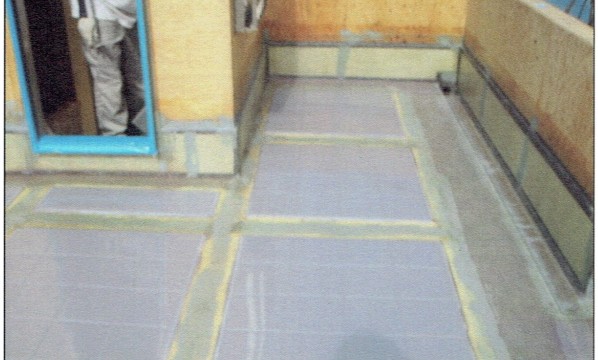 ガラスマットライニング完了 ガラスマットライニング完了