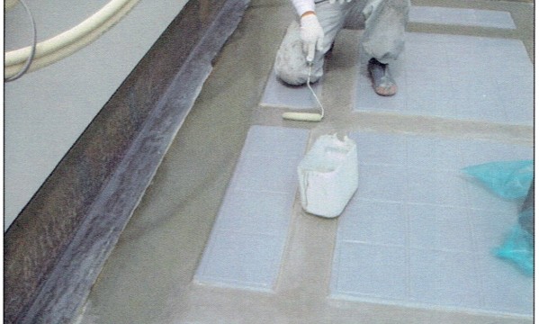 二次プライマー塗布 二次プライマー塗布